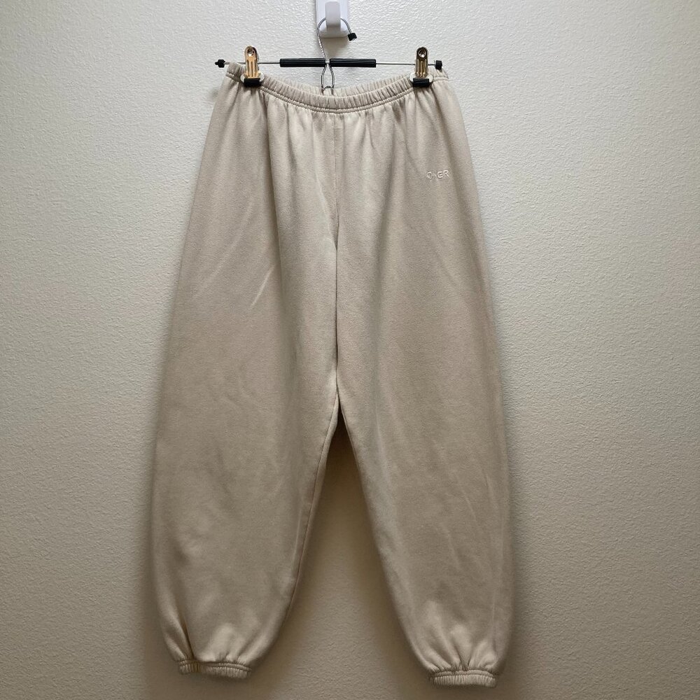 ONER  cosy  oversized joggers sweatpants baggy chunky women's size L  trendy